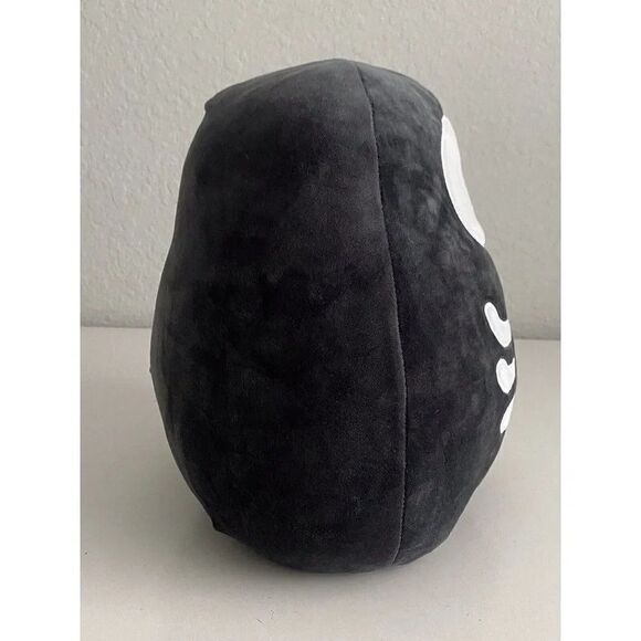 Squishmallows Stix 12” Inch Black White Skeleton Non-Metallic Halloween NEW - Picture 5 of 7